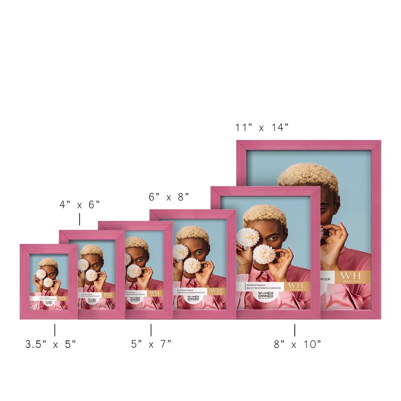 4 Piece Set Solid Wood Picture Frame
