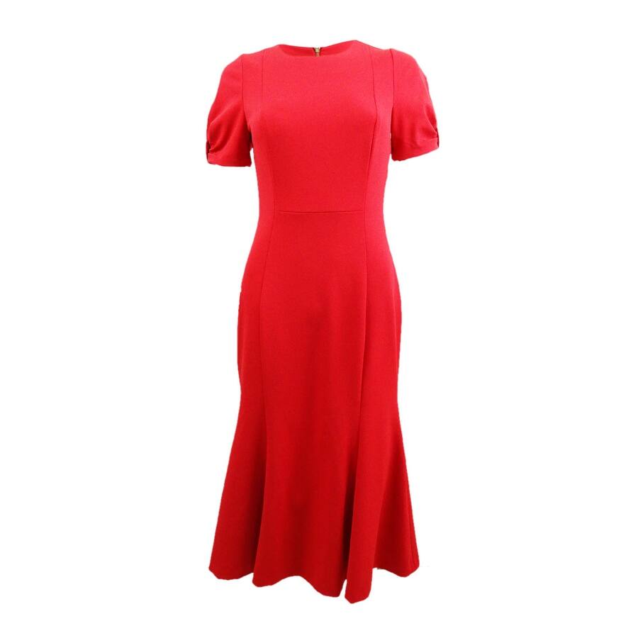 red calvin klein dress Calvin Klein Red dress, velvet