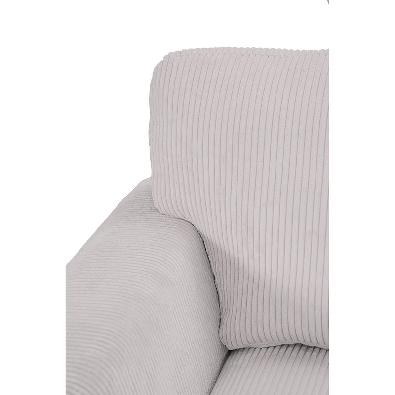 Wanderwell Home 7 PCS Corduroy Flexible Combination Sectional Sofa