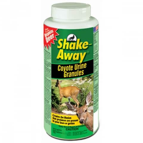 Shake-Away 2851118 Coyote Urea Granules Deer Repellent, 28.5 Oz