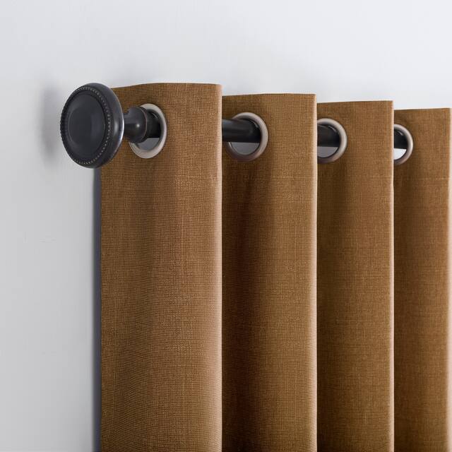 Sun Zero Duran Thermal Insulated Total Blackout Grommet Curtain Panel, Single Panel