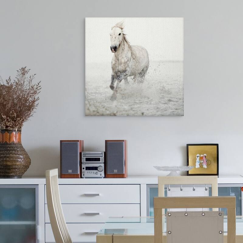 Solo Surf Detail by Irene Suchocki Canvas Art Print by Irene Suchocki Canvas Art Print