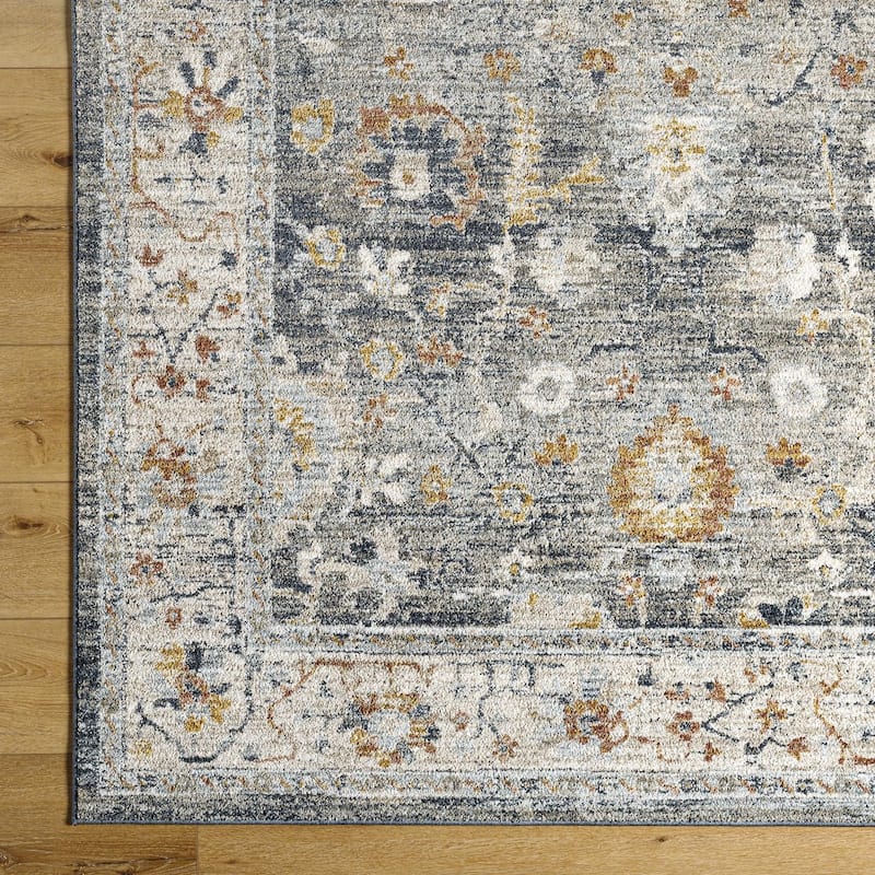 Livabliss Transitional Beckham Medallion Area Rug