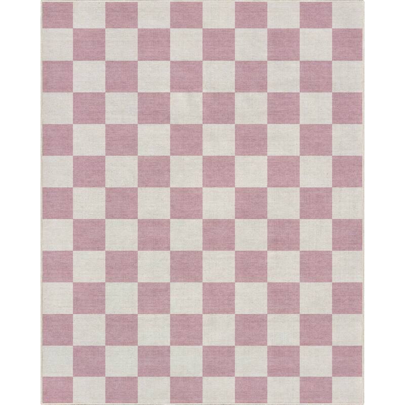 Well Woven Apollo Square Modern Geometric Flat-Weave Area Rug