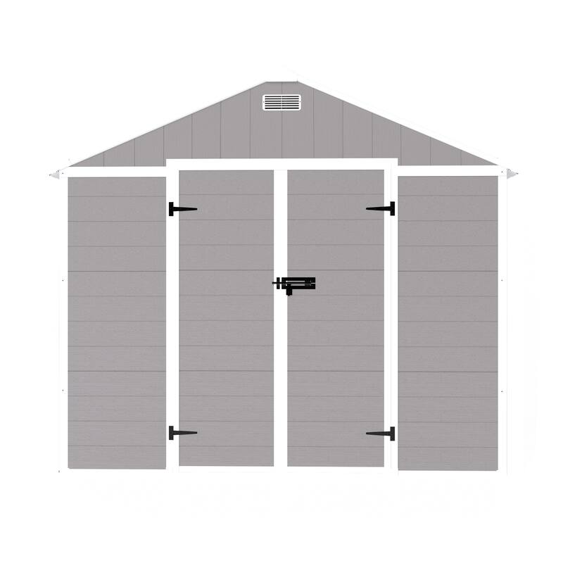 Polypropylene Waterproof Storage Shed with Rust and UV Proof