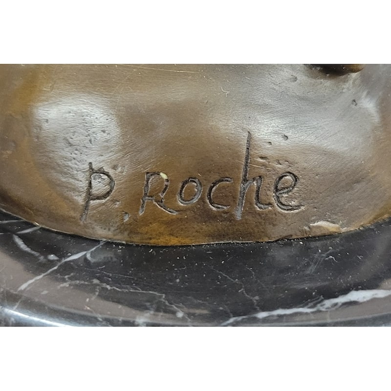 Angel With Sword Classical Bronze Statue Sculpture Signed Art Indoor Outdoor 25 Inches X 8 Inches