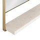 preview thumbnail 3 of 7, Kate and Laurel Chadwin Rectangle Wall Mirror with Shelf - 20x34