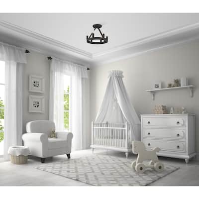 Carousel 6 Light Semi Flush - 12