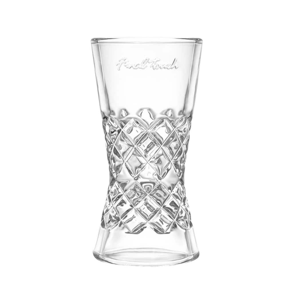 Final Touch Yarai Glass Double Jigger