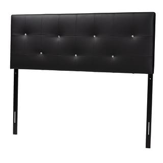 Silver Orchid Caillol Crystal Tufted Headboard