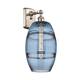 Option Brushed Satin Nickel / Princess Blue