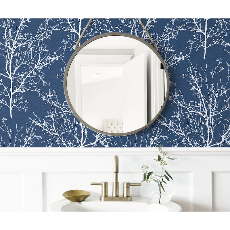 NextWall Tree Branches Peel and Stick Removable Wallpaper