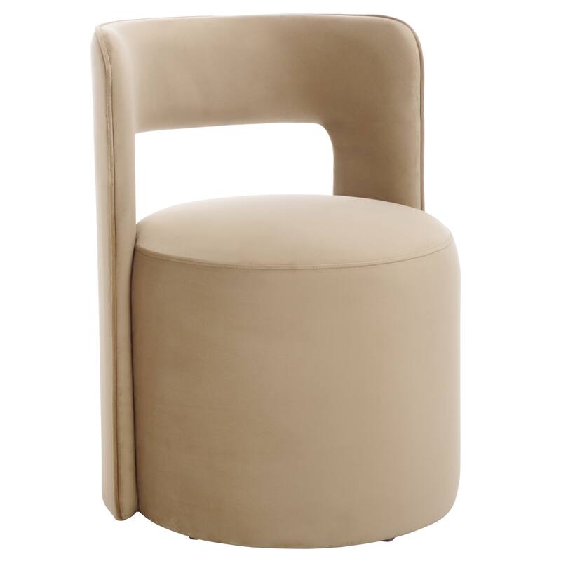 SAFAVIEH Jojo Upholstered Accent Chair, Fully Assembled - 23"W x 22"D x 30"H