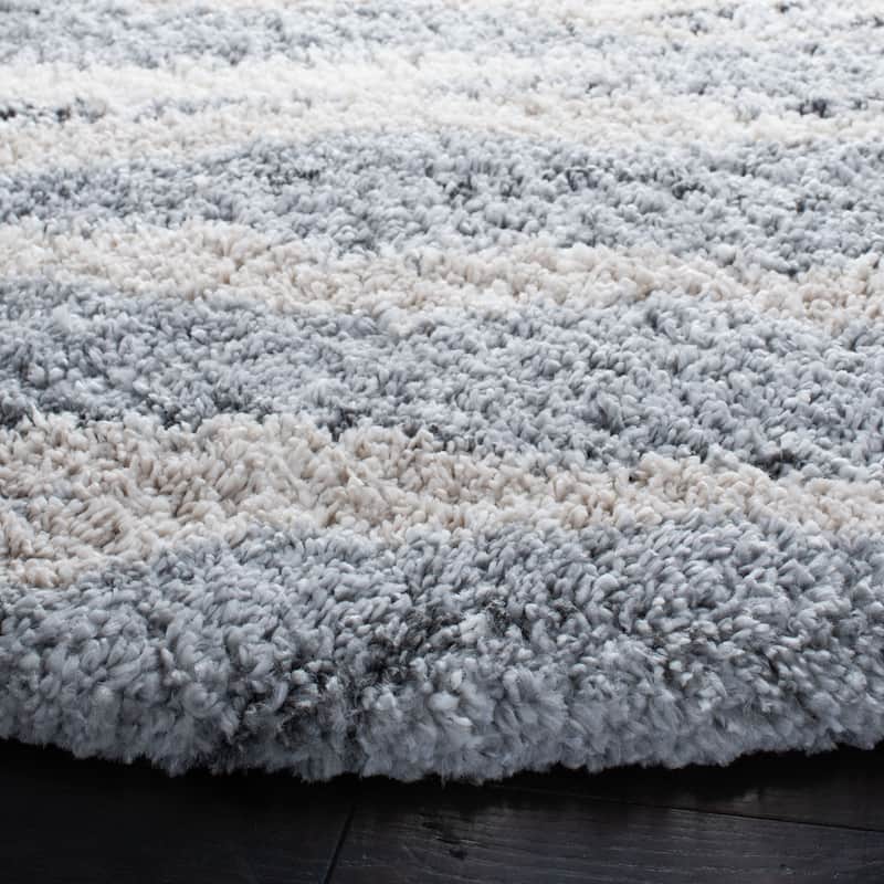 SAFAVIEH Fontana Shag Geanina Modern Abstract 2-inch Thick Rug