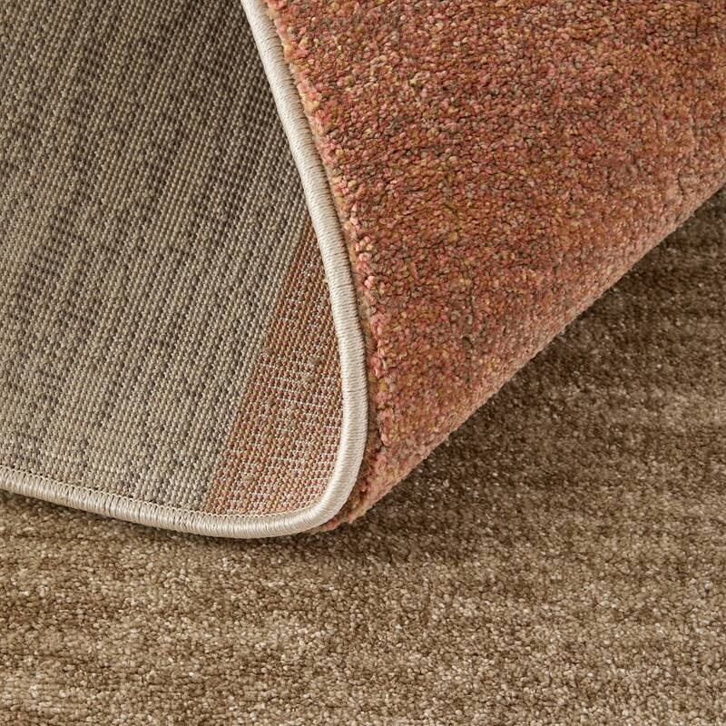 Sparkman R39QU Color Block Modern Area Rug