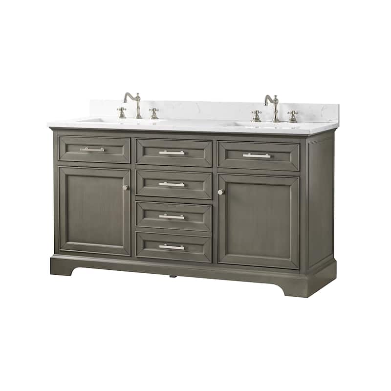 Sudio Design Thompson 60" Double Bathroom Vanity