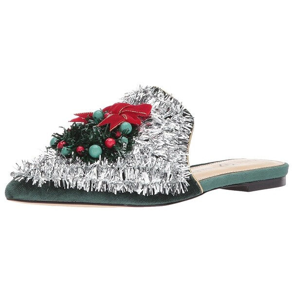 Shop Katy Perry Women S Everly Mule Forest Green Size 6 0