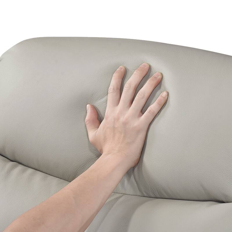 Fremont & Park Beau 33" Leather Power Reclining Chair - Power Control, Charging Ports