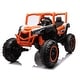 preview thumbnail 59 of 74, 24V 2-Seater UTV Ride-On, 4x4 Motors, Dual Safety Belts, Music, LED Lights, Ages 3-8