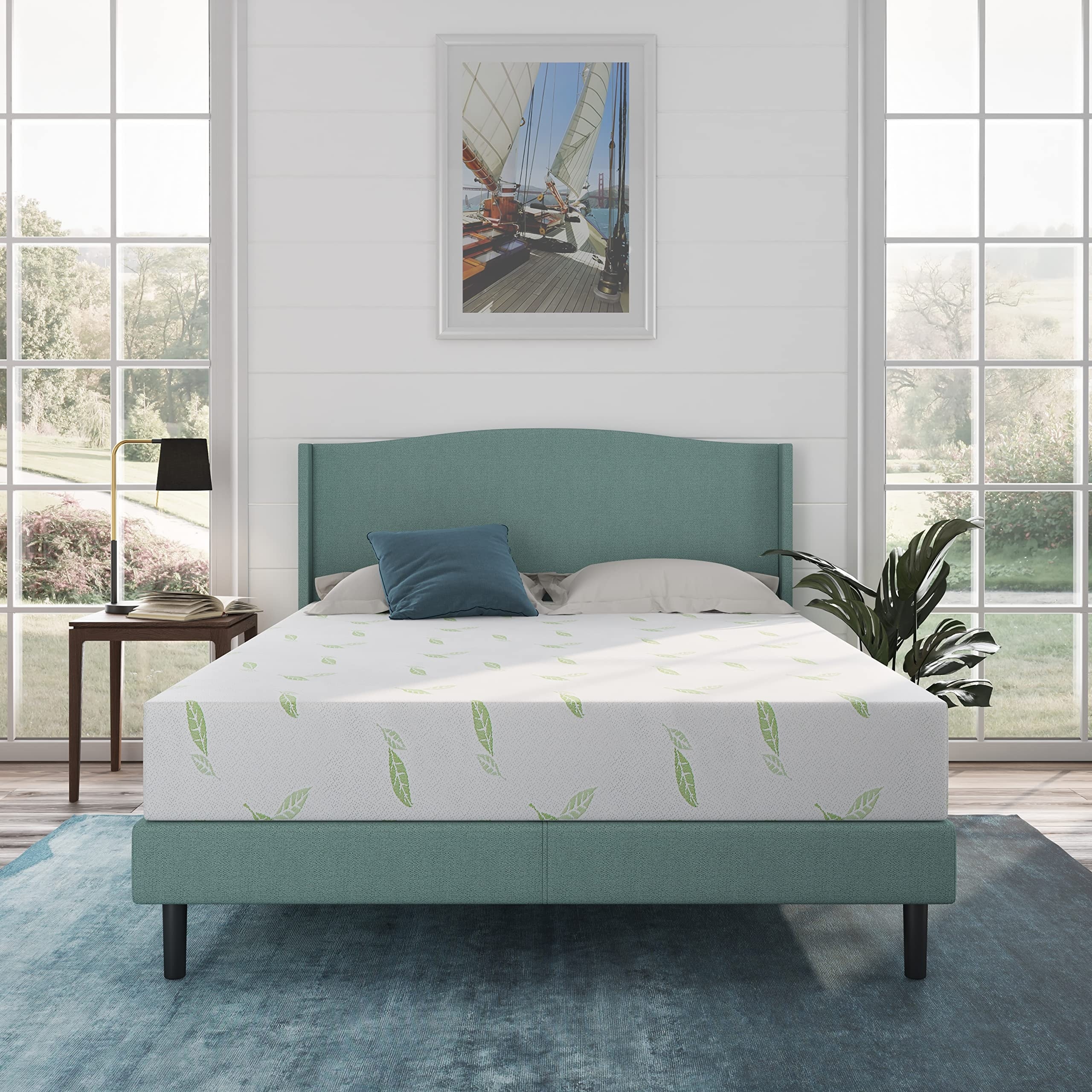 8 inch memory shop foam mattress king