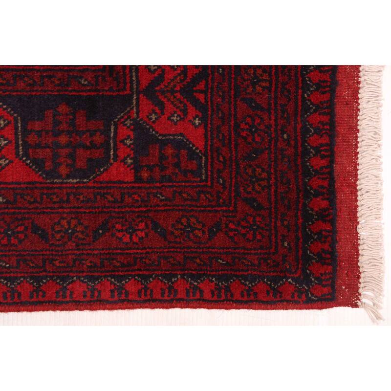 ECARPETGALLERY Hand-knotted Finest Khal Mohammadi Red Wool Rug - 6'8 x 9'8