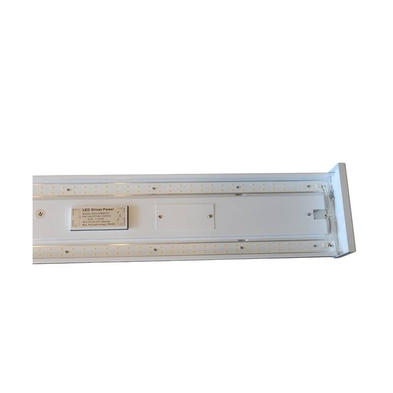 49"w Prismatic Wraparound 1-Light Integrated LED Lightstrip [2 PACK] Ceiling Lights by RP Lighting - N/A