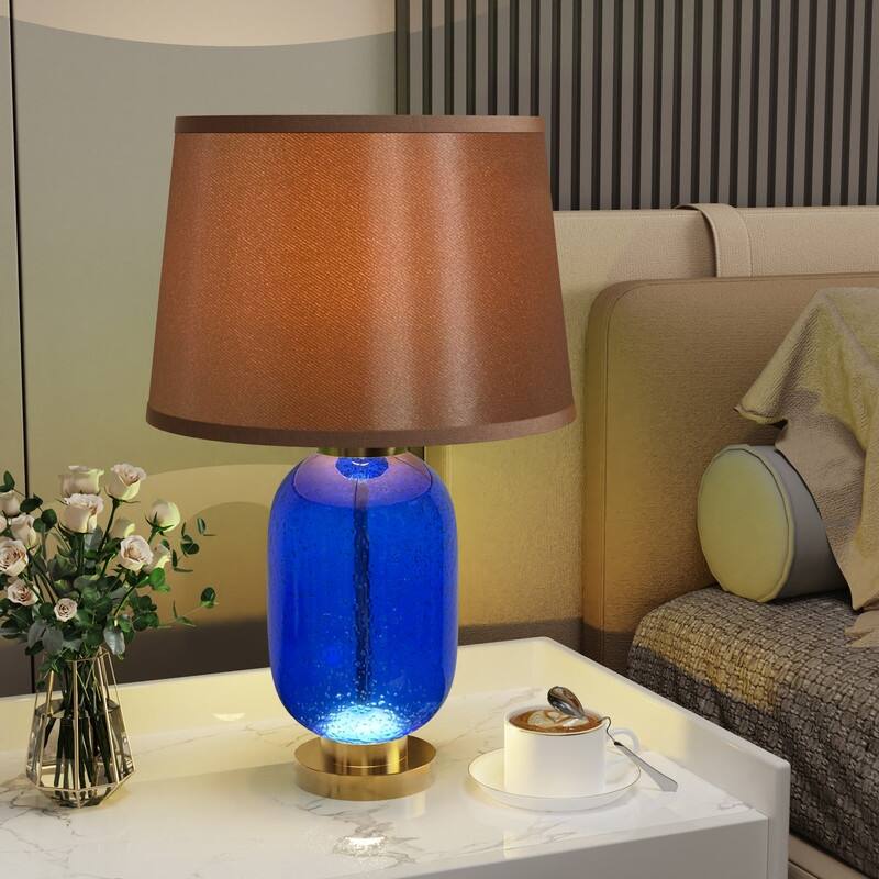 Bedside Table Lamp with 3-Way Lighting Modes for Bedroom Living Room