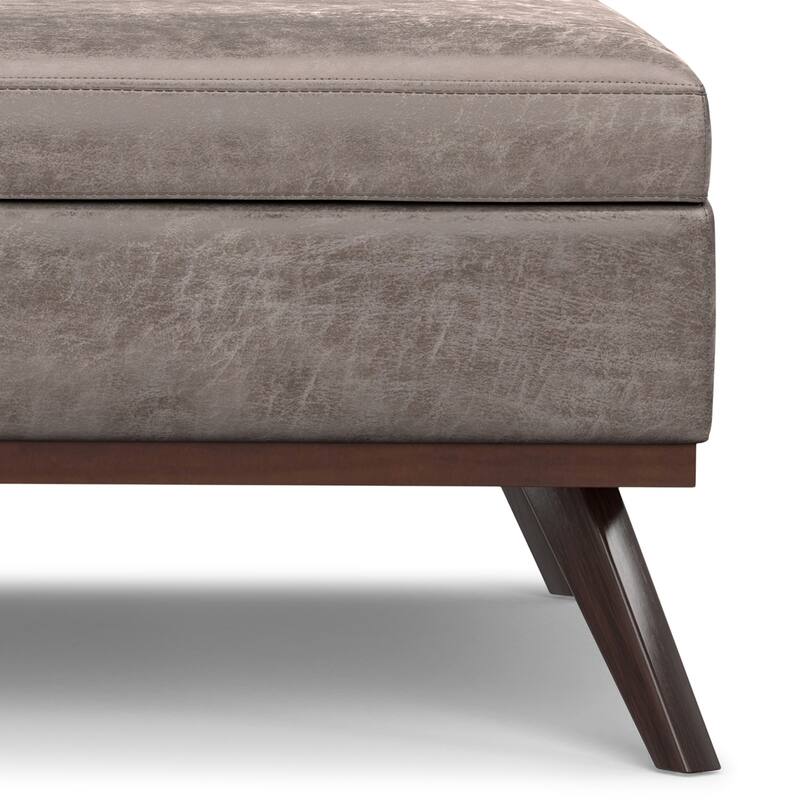 WYNDENHALL Ethan Mid Century Modern Table Ottoman