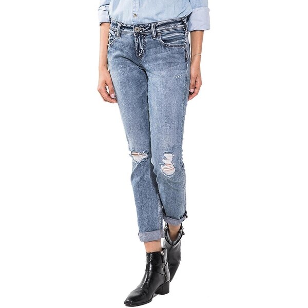 silver jeans sam boyfriend jeans