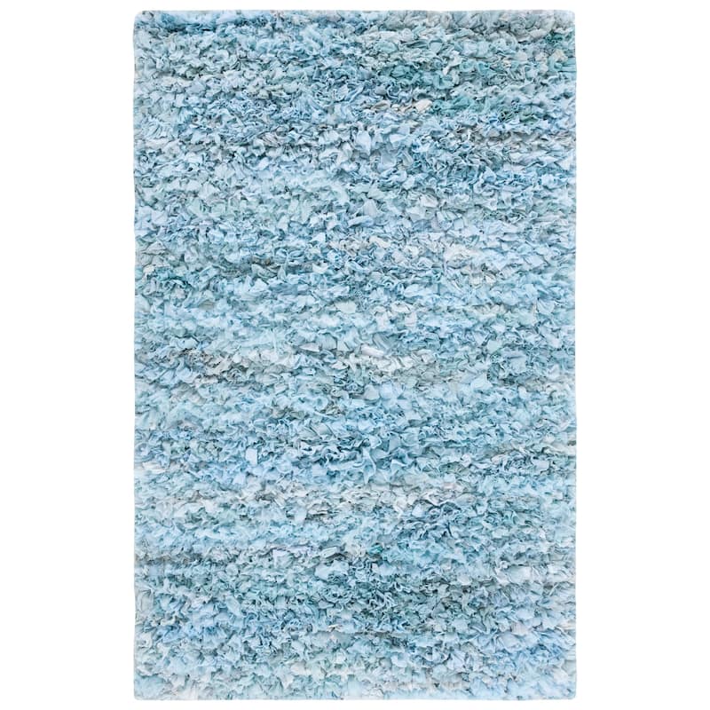 SAFAVIEH Handmade Rio Shag Chihoko 3.5-inch Extra Thick Decorative Rug