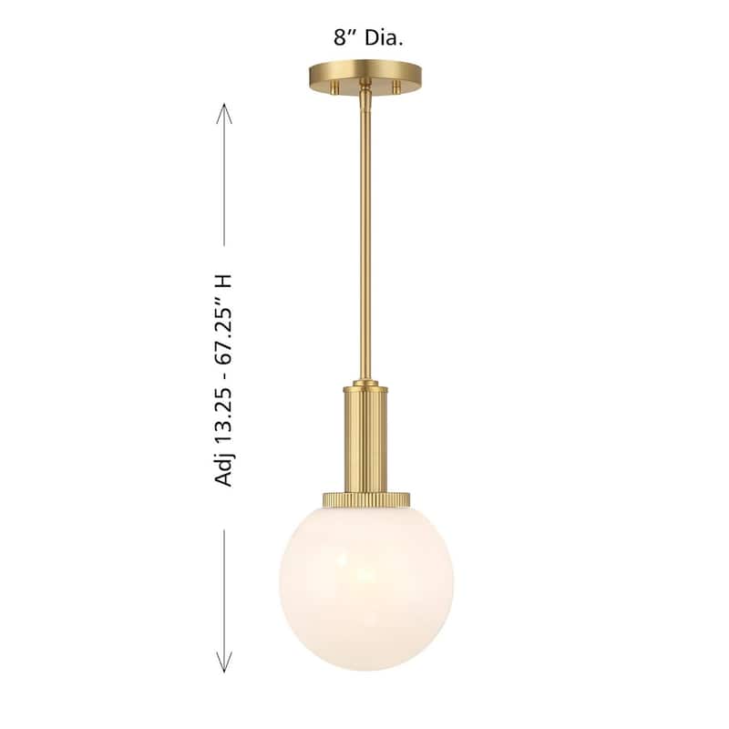 1-Light Pendant By Trade Winds