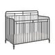 preview thumbnail 20 of 21, Little Seeds Monarch Hill Hawken 3 in 1 Convertible Metal Crib - N/A Grey