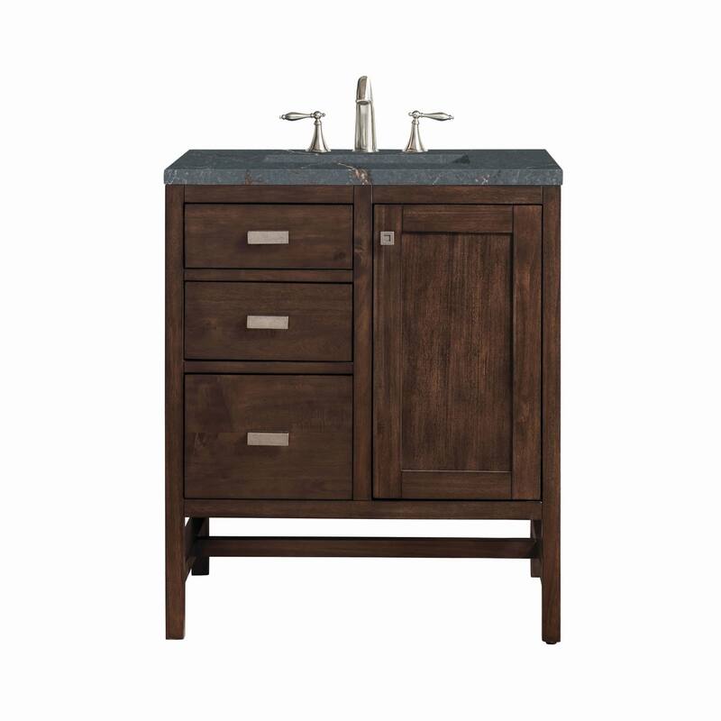 James Martin Vanities E444-V30-3PBL Addison 30" Single Basin Wood - Mid-Century Acacia
