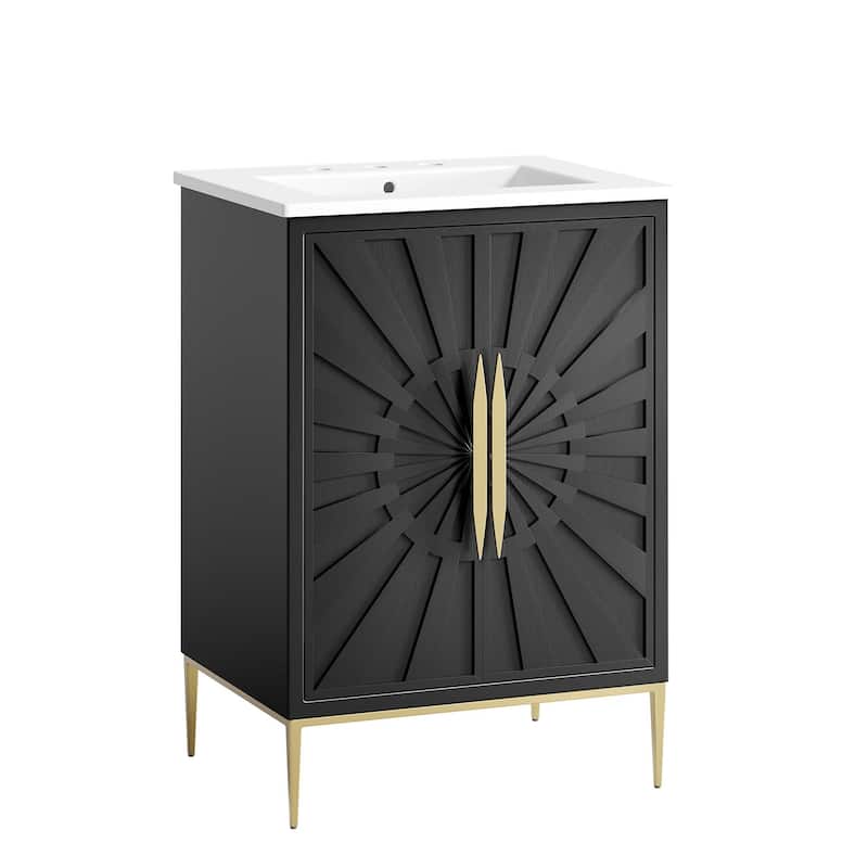 Awaken 24" Bathroom Vanity - Black