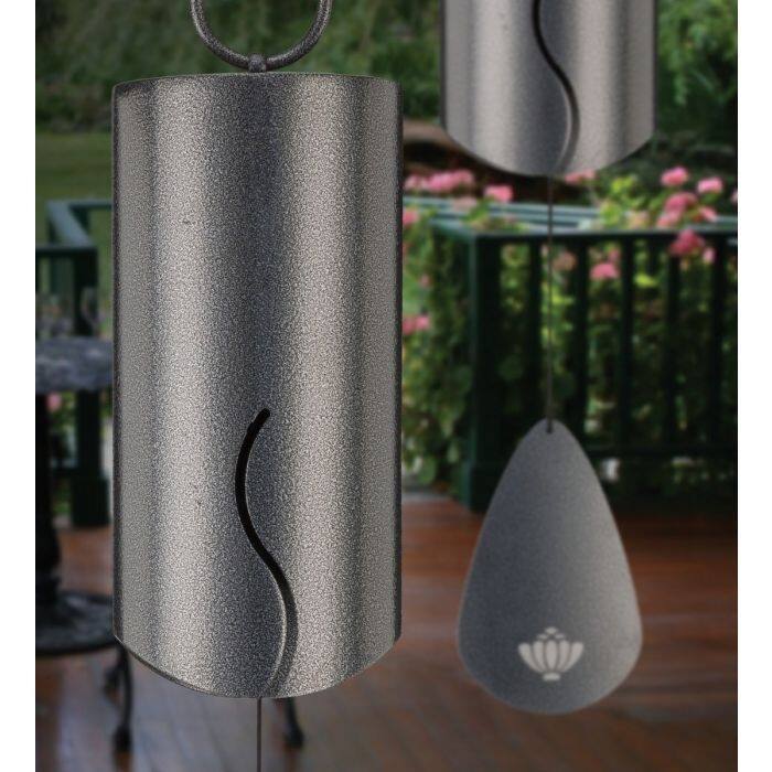 Wind Bell 4 - Pewter - 4"x4"x28"