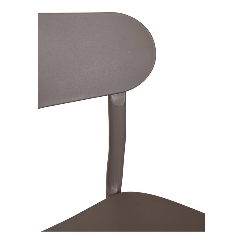 NADAAL STUDIOS Vance, Patio Dining Chairs, Black, Set of Two - 16.75 X 20.5 X 31