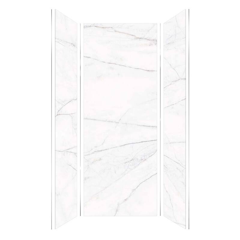 Transolid TWK363696 Titan 39-in x 39-in x 96-in Shower Wall Kit - 39x39x96