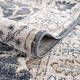 preview thumbnail 7 of 8, Hauteloom Scalby Hallway, Kitchen Runner Rug - Denim, Cream, Peach - 2'7" x 10'