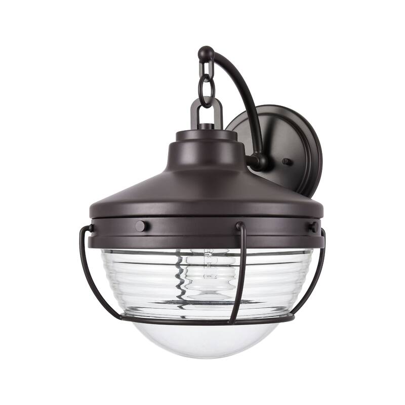 Eastport 10'' High 1-Light Outdoor Sconce - Oil Rubbed Bronze