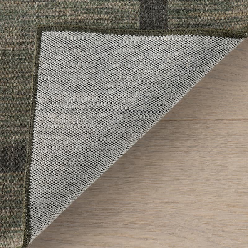 Nate Berkus Hanover Modern Bordered Washable Area Rug