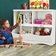 preview thumbnail 4 of 8, Gymax Children Storage Unit Kids Bookshelf Bookcase Baby Toy Organizer - See Details