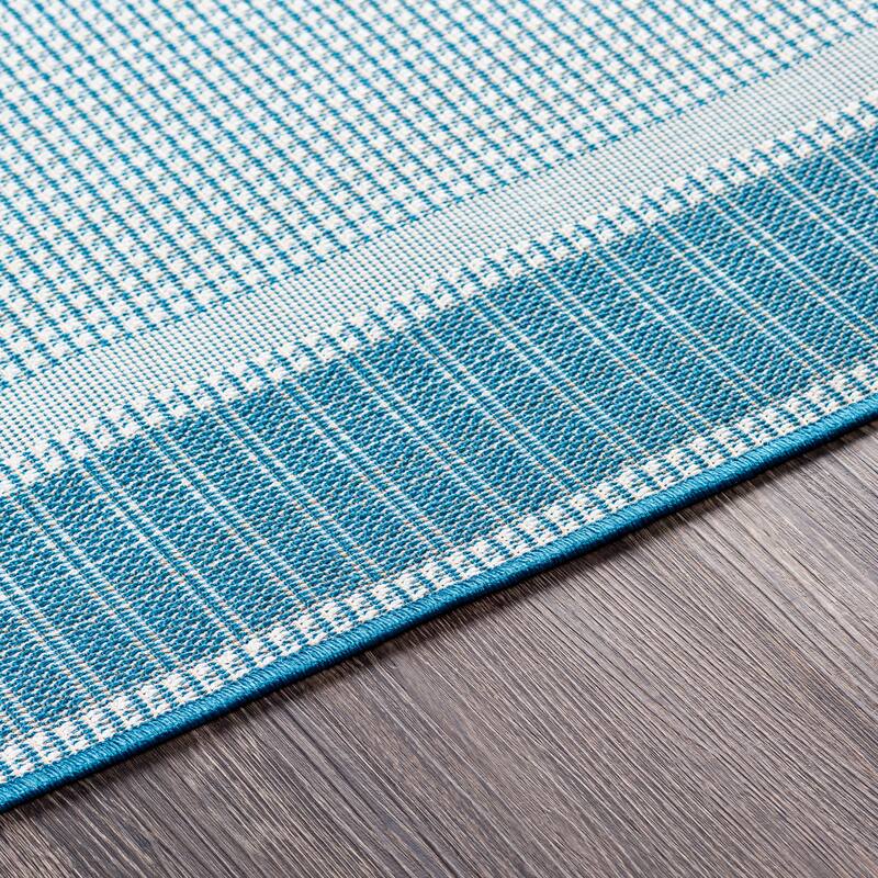 Tovar Indoor/ Outdoor Casual Border Area Rug