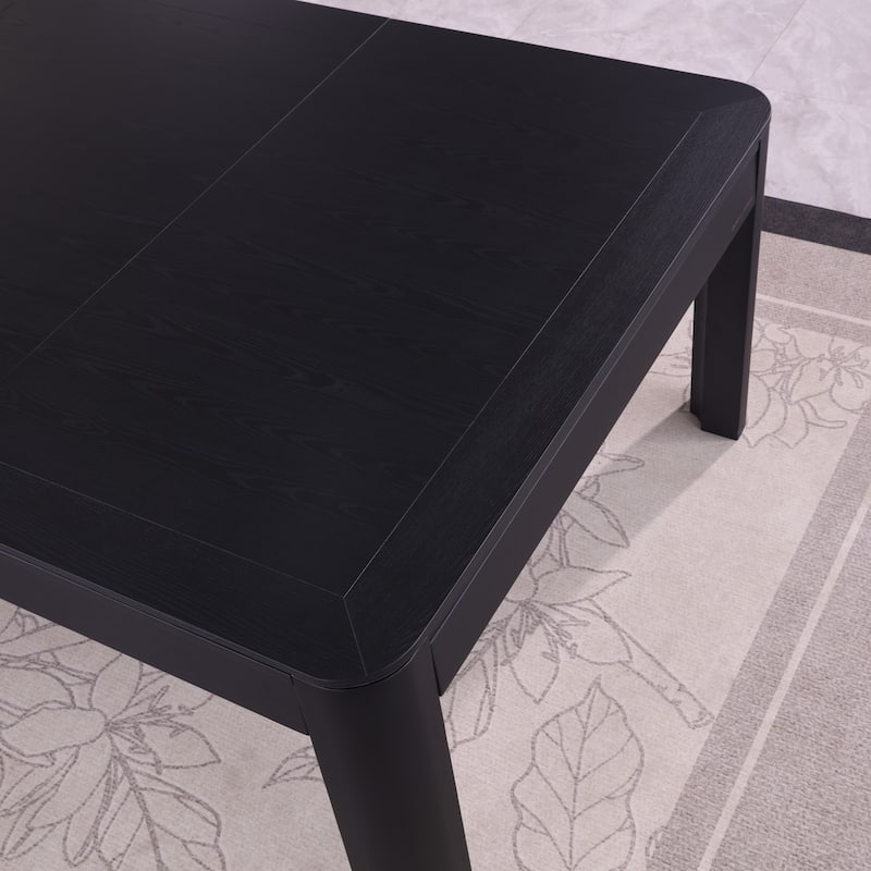 Cadora Duo 7FT Slate Pool Table in Black Ash With Dining top