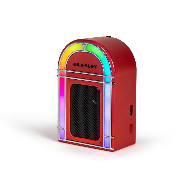Crosley Mini Jukebox Portable Bluetooth Speaker In Aqua Blue