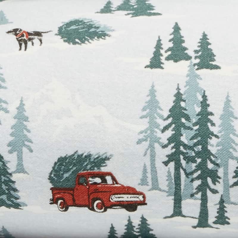 Eddie Bauer Printed Cotton Flannel Sheet Set