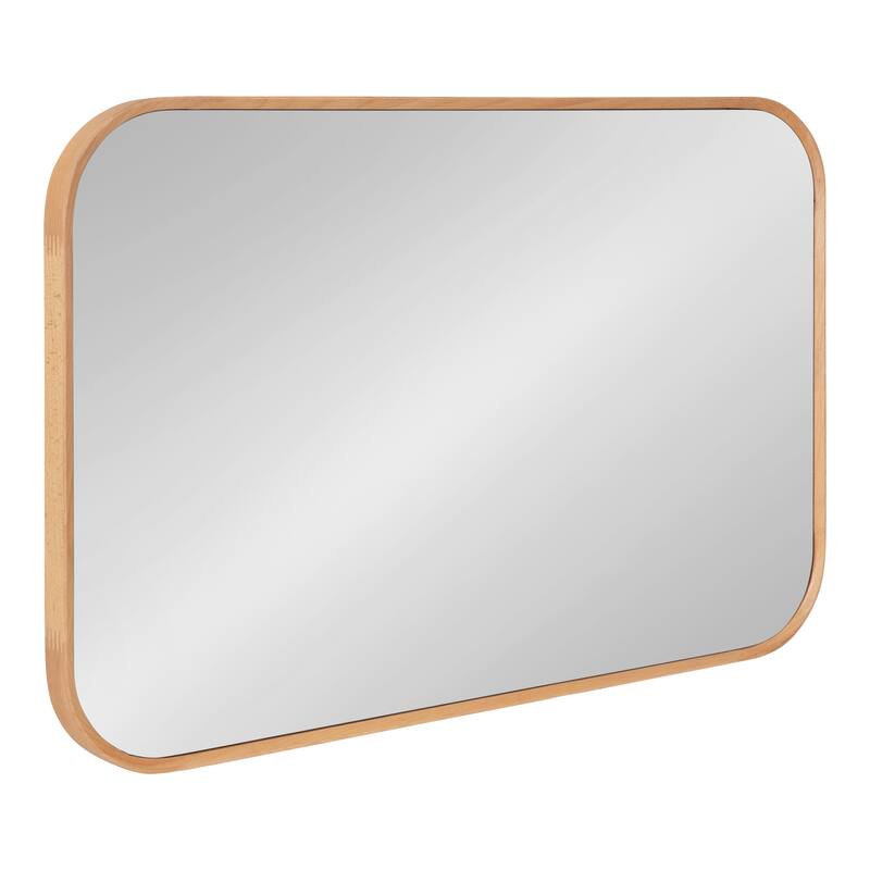 Kate and Laurel Nordlund Framed Wall Mirror - 23x35 - Natural