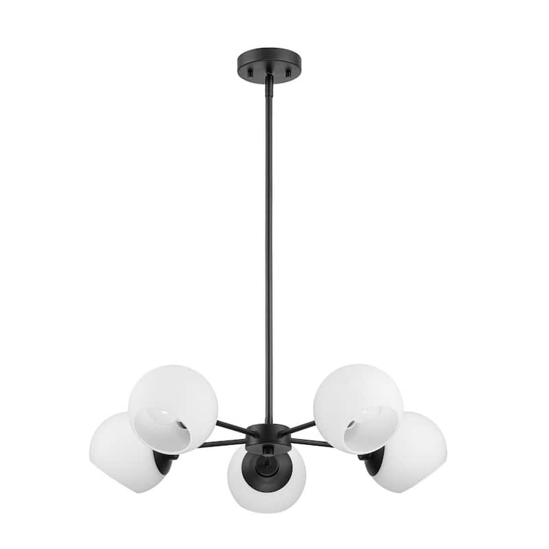 Prominence Home Stoll Chandelier with Opal Glass