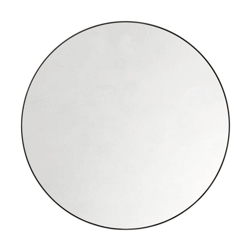 TEHOME Yolanta Round Metal Wall Mirror