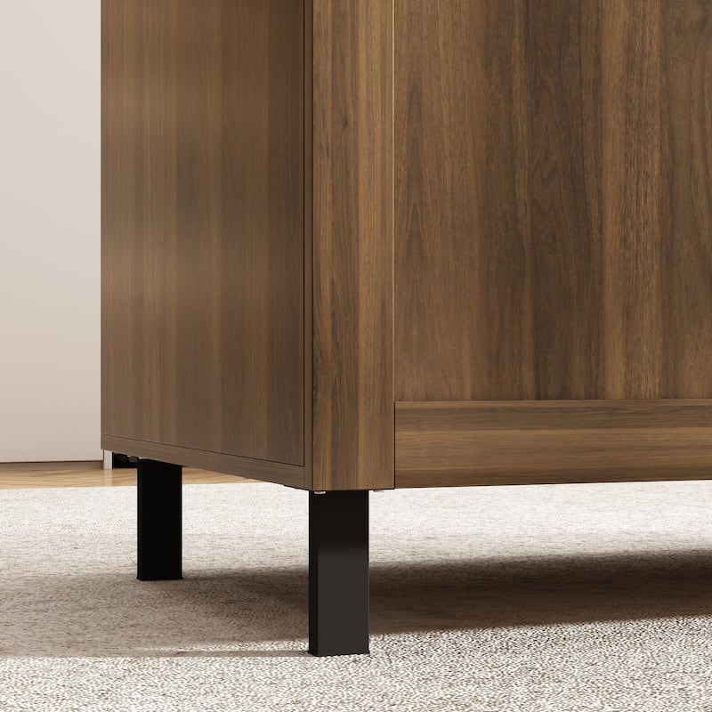Sophisticated Multi-Function Cabinet Kitchen Cabinet Table Island - 47.2"Wx23.6"Dx33.5"h