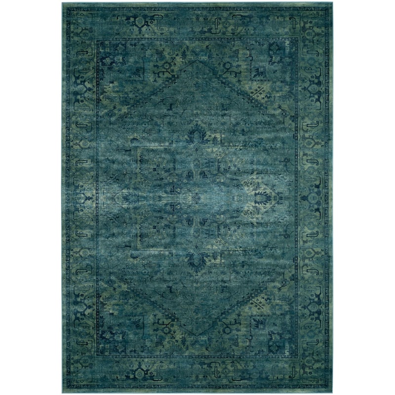 SAFAVIEH Vintage Lenna Oriental Distressed Viscose Rug
